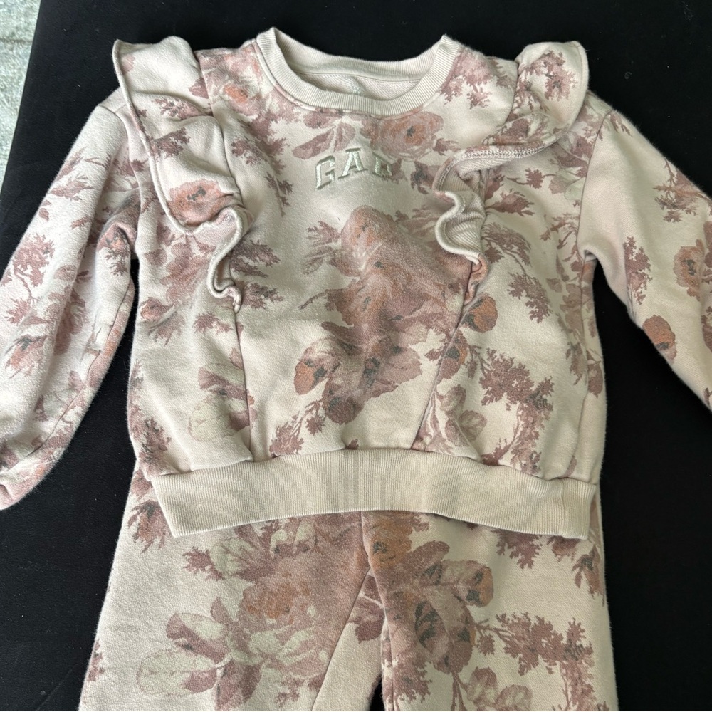 GAP Baby Girls floral Set